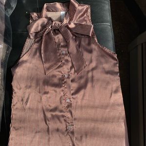 American Apparel Pussy Bow Secretary Blouse